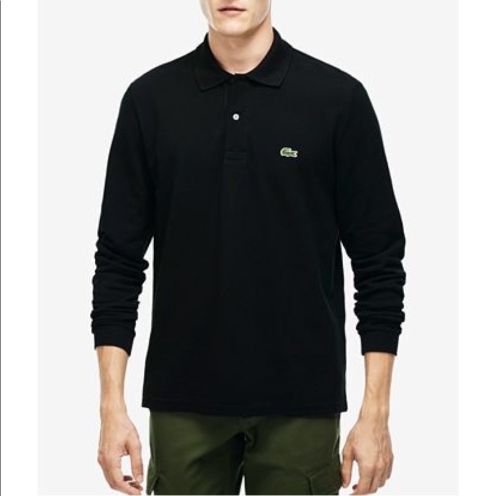 Lacoste long sleeved polo 💕